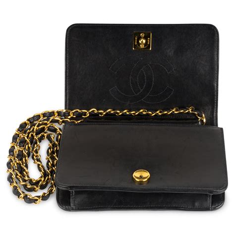 vintage wallet on chain chanel|chanel gabrielle wallet on chain.